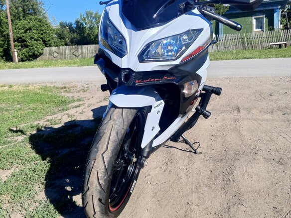 2014 Kawasaki Ninja 250R, белый, 330000 рублей - вид 11