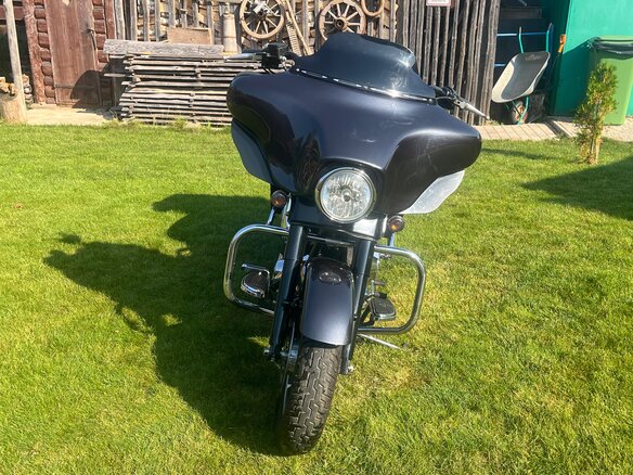 2006 Harley-Davidson Street Glide, серый, 720000 рублей - вид 1