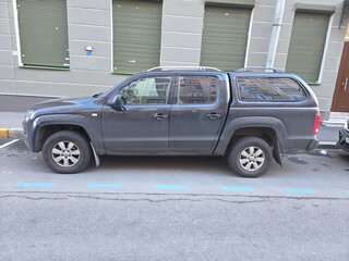 2012 Volkswagen Amarok Double Cab full-time I, чёрный, 1600000 рублей, вид 4