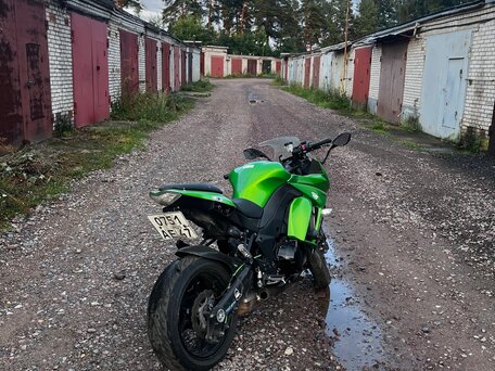 2014 Kawasaki Z 1000SX, зелёный, 650000 рублей, вид 4