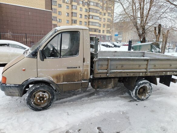 1997 ГАЗ ГАЗель (33023/330273) Фермер, бежевый, 300000 рублей - вид 2