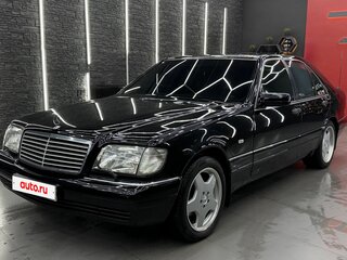 1996 Mercedes-Benz S-Класс 500 III (W140) Рестайлинг, чёрный, 7000000 рублей, вид 3