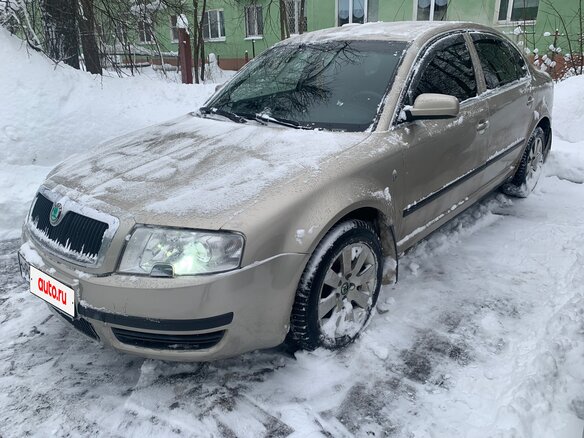 2004 Skoda Superb I, бежевый, 420000 рублей - вид 1