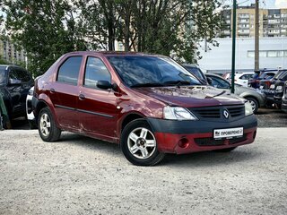 2009 Renault Logan I, красный, 189000 рублей, вид 3