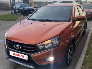 2020 Lada (ВАЗ) Vesta SW Cross I, оранжевый, 1250000 рублей, вид 1