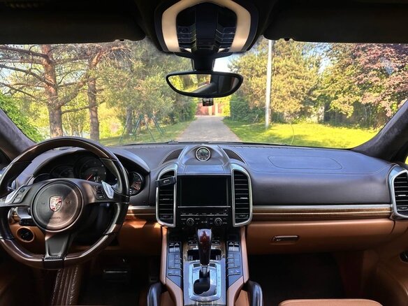 2013 Porsche Cayenne Diesel II (958), чёрный, 3200000 рублей - вид 6