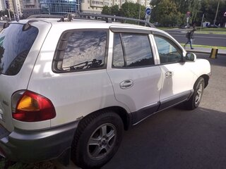 2003 Hyundai Santa Fe I, белый, 650000 рублей, вид 4
