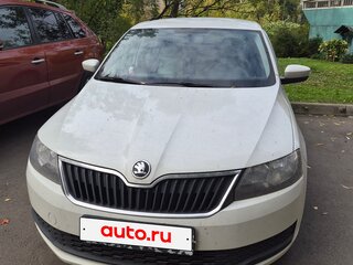 2019 Skoda Rapid I Рестайлинг, белый, 1530000 рублей, вид 2