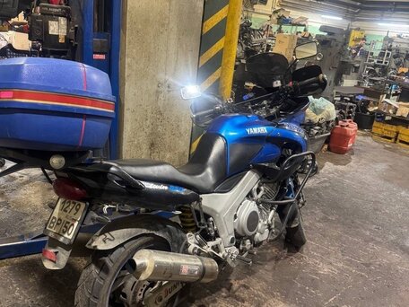 2000 Yamaha TDM850, синий, 299999 рублей, вид 1