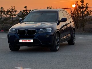 2013 BMW X3 20d xDrive II (F25), синий, 1600000 рублей, вид 4