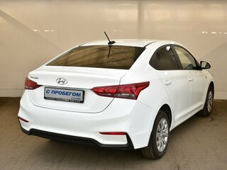 2018 Hyundai Solaris II, белый, 1120000 рублей, вид 4