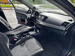 2013 Mitsubishi Lancer X Рестайлинг, чёрный, 860000 рублей, вид 3