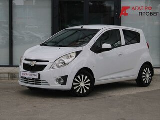 2013 Chevrolet Spark III, белый, 710000 рублей, вид 1