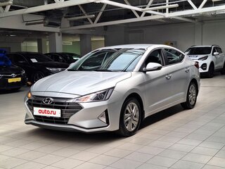 2019 Hyundai Elantra VI (AD) Рестайлинг, серебристый, 1355000 рублей, вид 3