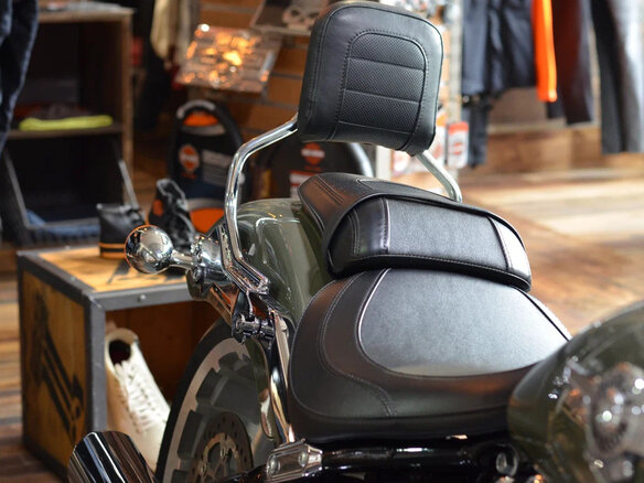 2021 Harley-Davidson Fat Boy, зелёный, 2950000 рублей - вид 10