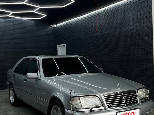 1997 Mercedes-Benz S-Класс 500 Long III (W140) Рестайлинг, серый, 3500000 рублей - вид 5