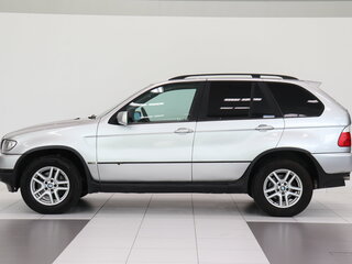 2002 BMW X5 3.0i I (E53), серебристый, 537000 рублей, вид 5