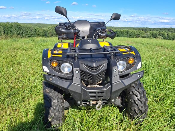 2021 Stels ATV-650YL Leopard, жёлтый, 525000 рублей - вид 5