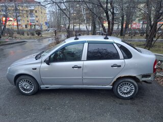 2010 Lada (ВАЗ) Kalina I, серый, 120000 рублей, вид 4
