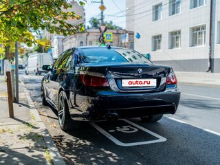 2008 BMW 5 серии 520d V (E60/E61) Рестайлинг, синий, 1500000 рублей, вид 5