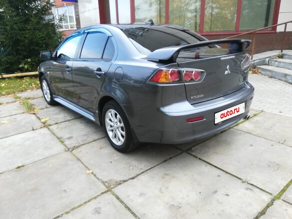 2010 Mitsubishi Lancer X, серый, 780000 рублей - вид 3