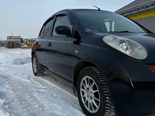 2002 Nissan March III (K12), чёрный, 389500 рублей, вид 1