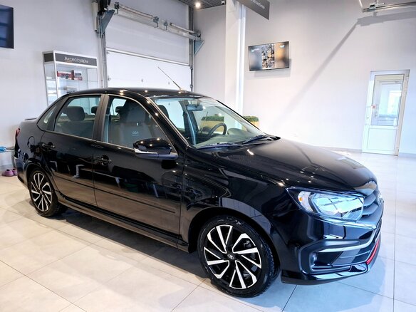 2026 Lada (ВАЗ) Granta Sport I Рестайлинг, чёрный, 1646000 рублей - вид 3