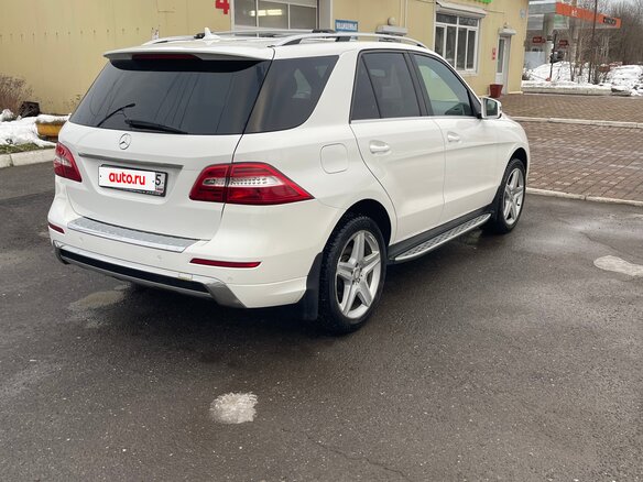 2014 Mercedes-Benz M-Класс 300 III (W166), белый, 2900000 рублей - вид 4