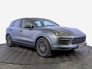 2018 Porsche Cayenne S III, синий, 5555000 рублей, вид 3