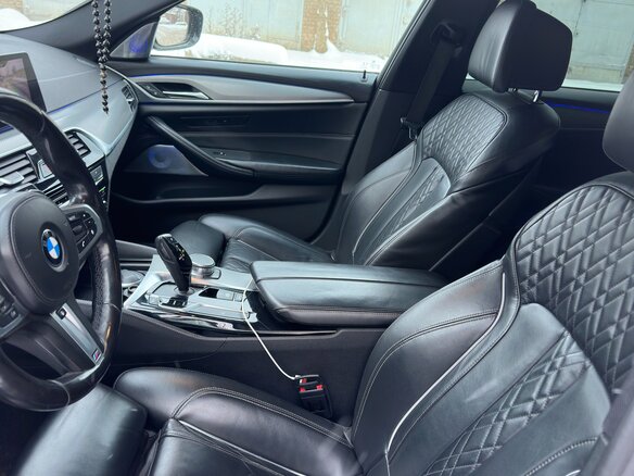 2018 BMW 5 серии 530i xDrive VII (G30/G31/G38), чёрный, 2950000 рублей - вид 6