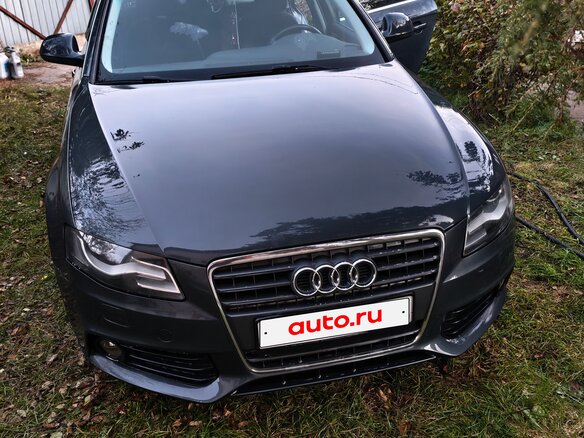 2008 Audi A4 IV (B8), серый - вид 1