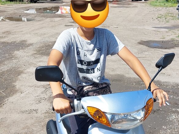 2008 Yamaha Jog, серый, 70000 рублей