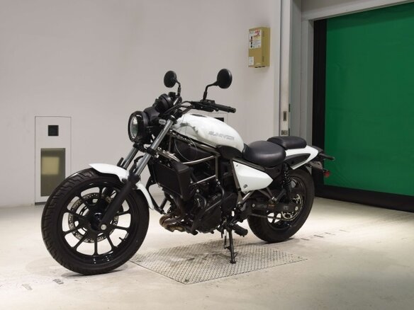 2023 Kawasaki ZL400 Eliminator, белый, 710000 рублей - вид 4