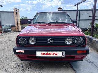 1990 Volkswagen Golf II, красный, 400000 рублей, вид 4
