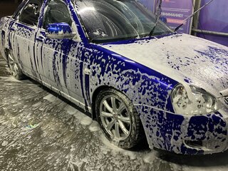 2012 Lada (ВАЗ) Priora I, синий, 390000 рублей, вид 4