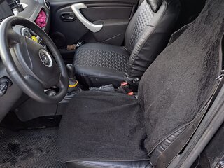 2013 Renault Logan I Рестайлинг, чёрный, 420000 рублей, вид 3