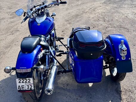 2006 Honda VTX 1800, голубой, 900000 рублей, вид 3