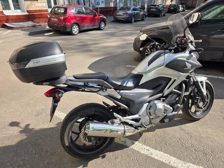 2013 Honda NC 700X, серебристый, 580000 рублей, вид 2