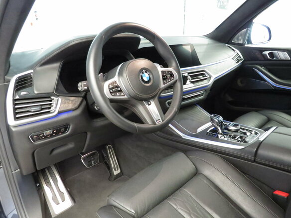 2021 BMW X7 M50i I (G07), серый - вид 5