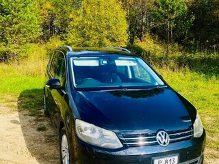 2012 Volkswagen Sharan II, чёрный, 1190000 рублей, вид 2