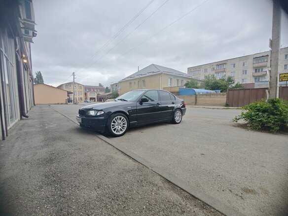 2004 BMW 3 серии 318i IV (E46) Рестайлинг, чёрный, 700000 рублей - вид 6