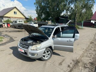 2006 Kia Sportage II, серебристый, 780000 рублей, вид 3