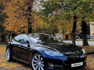 2013 Tesla Model S P85+ I, синий, 2200000 рублей, вид 4