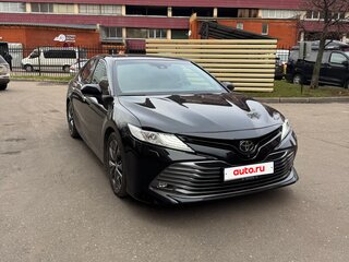 2020 Toyota Camry VIII (XV70), чёрный, 3500000 рублей, вид 2