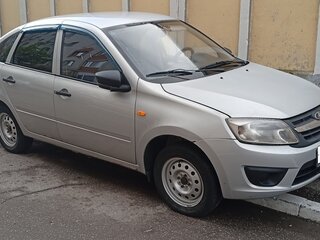 2014 Lada (ВАЗ) Granta I, серебристый, 320000 рублей, вид 3
