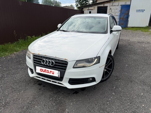 2009 Audi A4 IV (B8), белый, 600000 рублей - вид 6