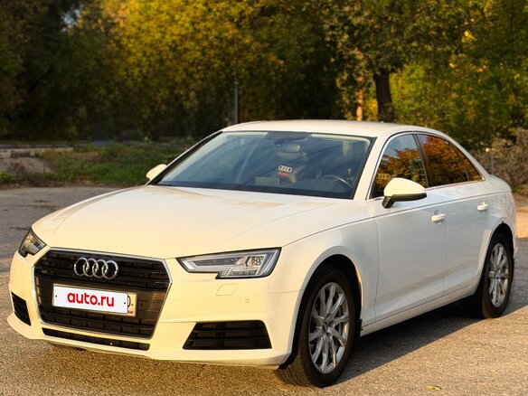 2017 Audi A4 V (B9), белый, 1599000 рублей - вид 1