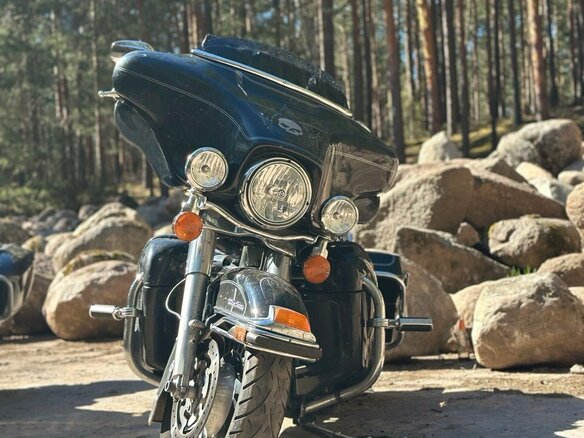 2009 Harley-Davidson Electra Glide, чёрный, 750000 рублей - вид 2