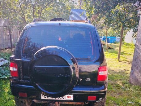 2006 Kia Sportage I, чёрный, 360000 рублей, вид 3