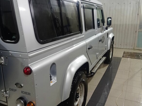 2014 Land Rover Defender 110 I Рестайлинг, серый, 2950000 рублей - вид 5